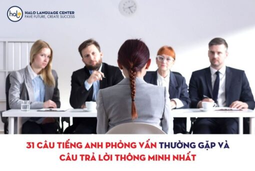 31 câu phỏng vấn thường gặp