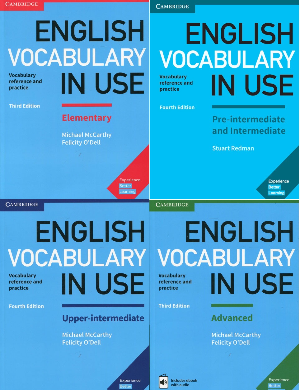 Vocabulary in use intermediate. Cambridge English Vocabulary in use. English Vocabulary in use pre-Intermediate. English Vocabulary in use Elementary. English Vocabulary in use Upper-Intermediate.