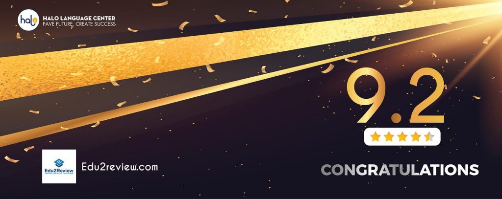 Halo đạt 9.2 trên Edu2review