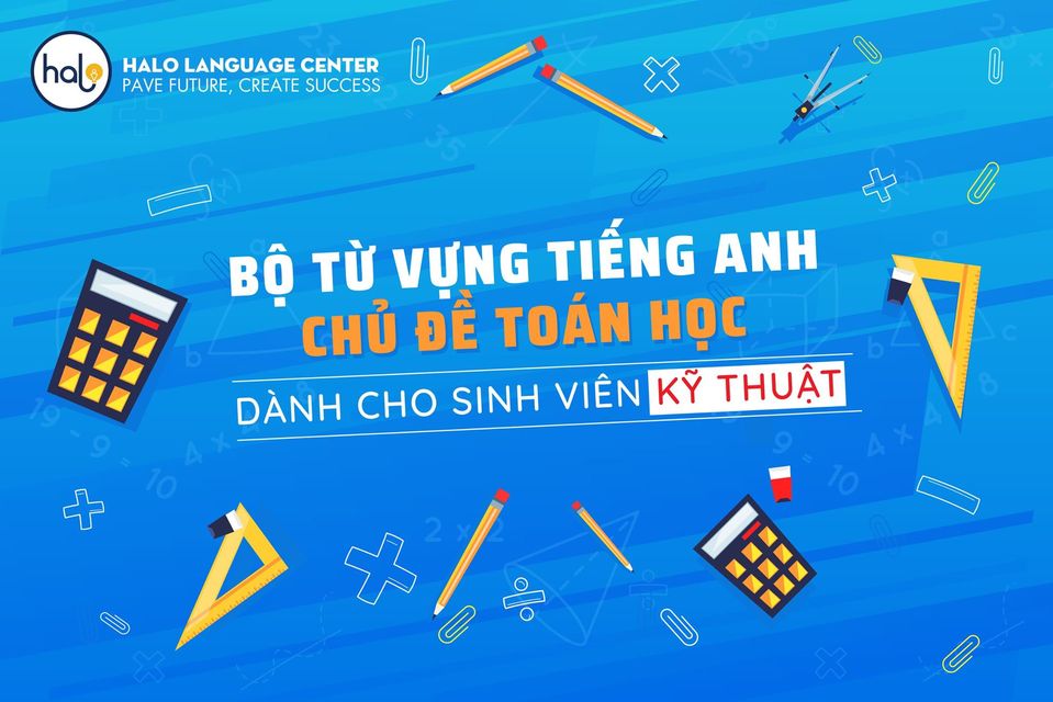 từ vựng tiếng anh chủ đề toán học