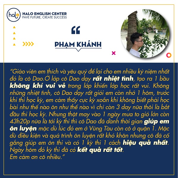 Cam nhan cua Pham Khanh ve khoa hoc ICE