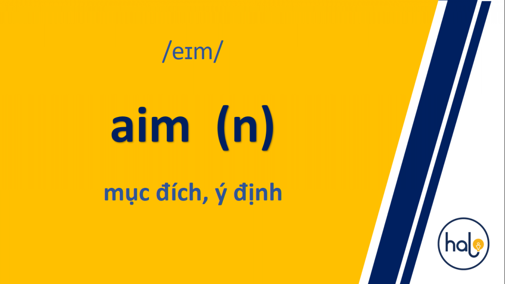 Tu Vung TOEIC Day 38 aim