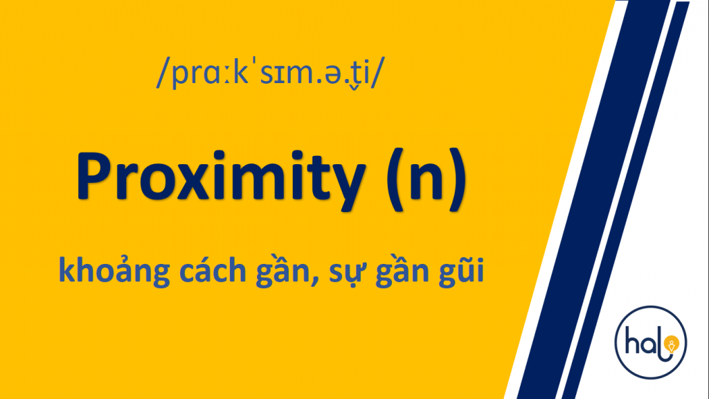 Tu Vung TOEIC Day 46 Proximity
