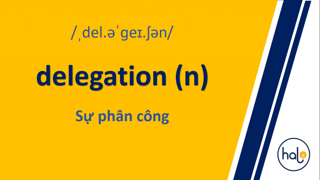 Tu Vung TOEIC Day 54 delegation