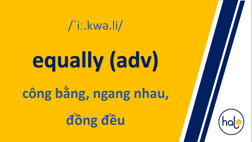 Tu Vung TOEIC Day 57 equally