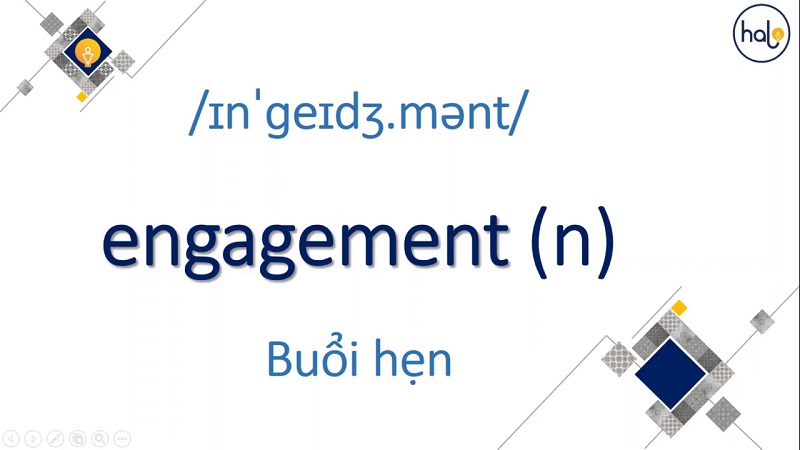Từ Vựng TOEIC Mỗi Ngày 73 Engagement