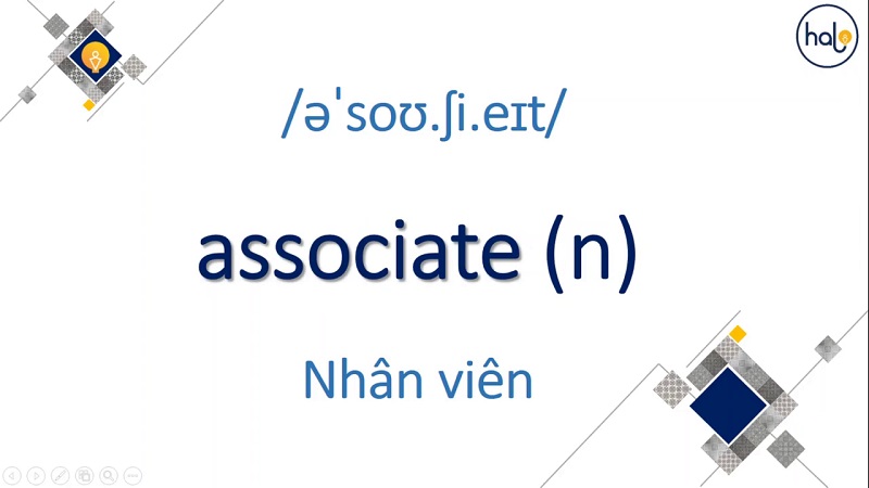 Từ Vựng TOEIC Mỗi Ngày 74 Associate