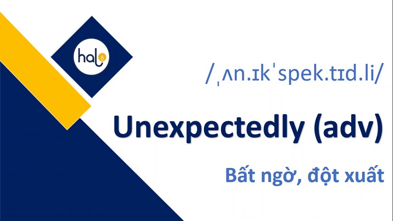 Từ Vựng TOEIC Mỗi Ngày 82 Unexpectedly