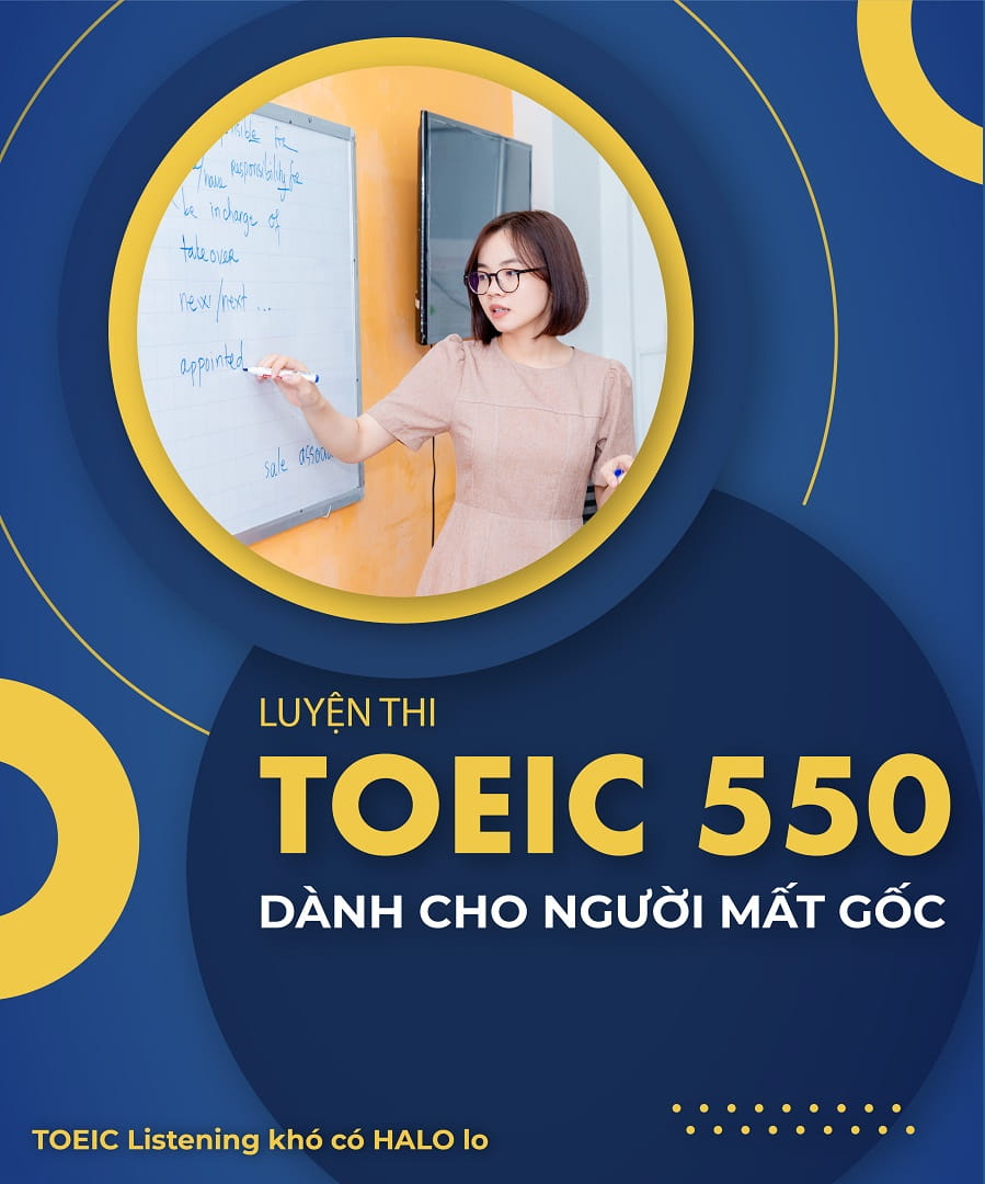 khoa hoc luyen thi toeic 550 mobile