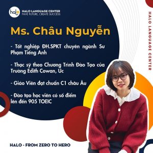 Giáo viên luyện thi TOEIC Cô Nguyễn Lê Quỳnh Châu