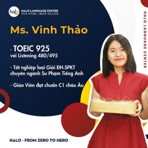 Giáo viên luyện thi TOEIC Cô Nguyễn Vinh Thảo