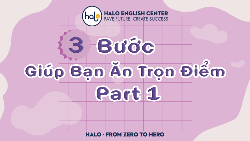 3 Bước giúp bạn ăn trọn điểm TOEIC Part 1 - Halo Language Center