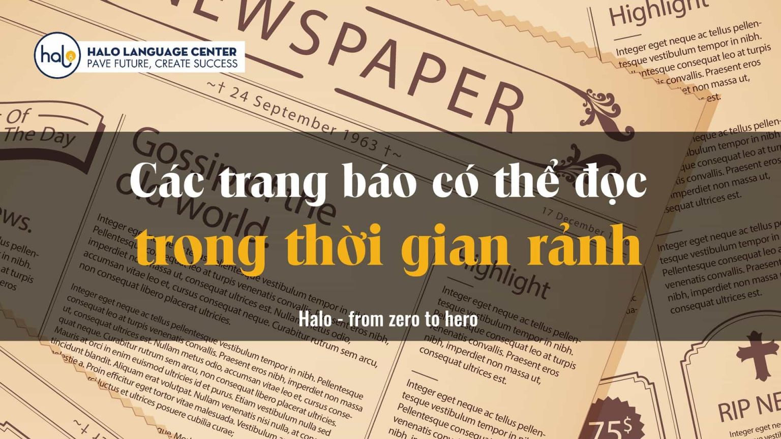 CÁC TRANG BÁO BẠN CÓ THỂ ĐỌC TRONG THỜI GIAN RẢNH -