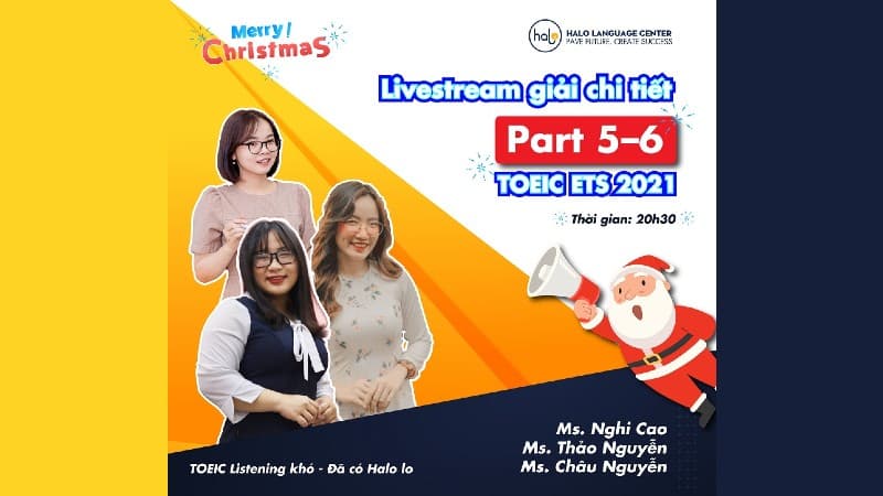 Livestream TOEIC Part 5 Part 6