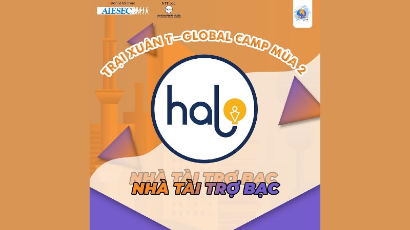 Halo phối hợp với AIESEC tổ chức chương trình T-Global Camp mùa 2