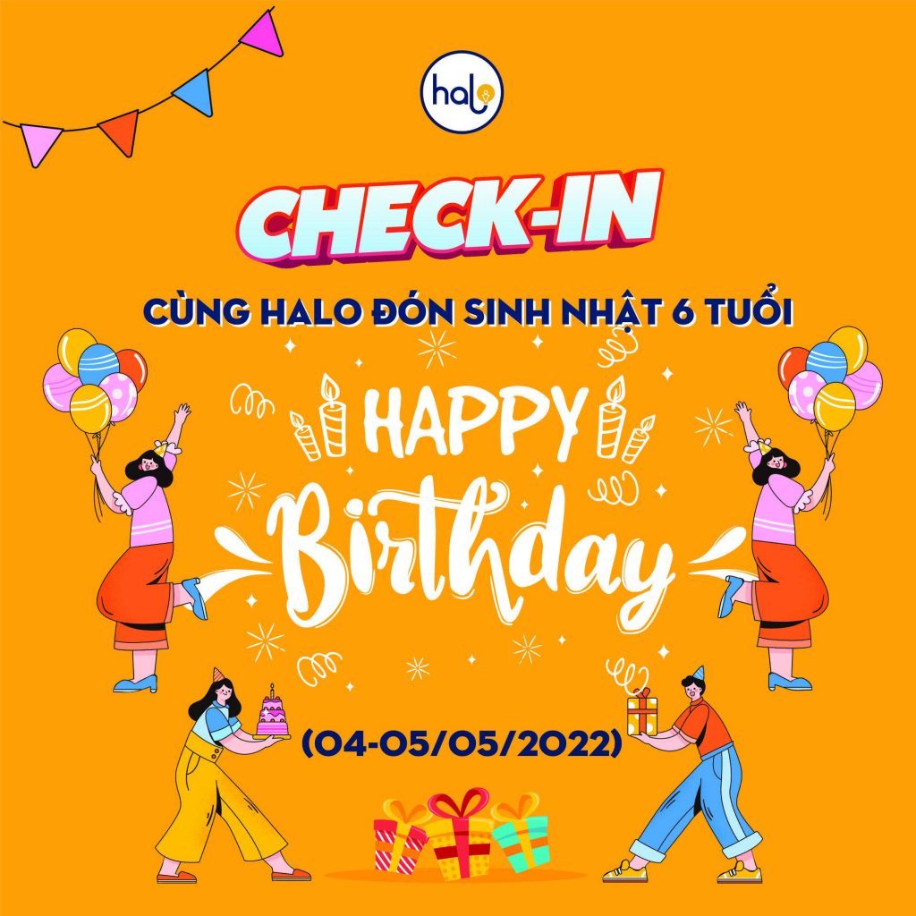 Kỉ niệm 6 năm thành lập trung tâm ngoại ngữ Halo