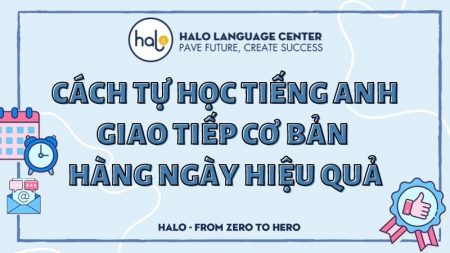 Cách tự học Tiếng Anh giao tiếp cơ bản hàng ngày hiệu quả - Halo Language Center