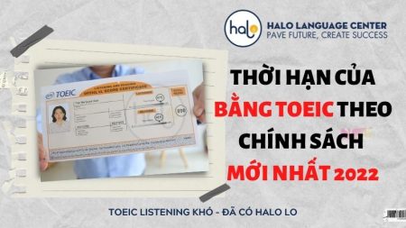 Thời hạn của bằng toeic theo chính sách mới nhất 2022 - Halo Language Center