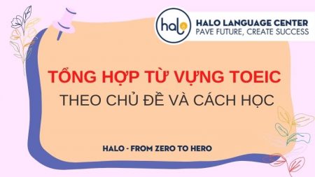 Tổng hợp từ vựng TOEIC theo chủ đề và cách học từ vựng hiệu quả - Halo Language Center