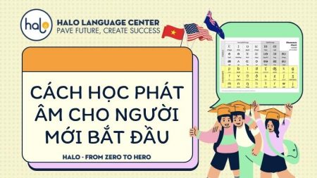 Hướng dẫn cách học phát âm Tiếng Anh dành cho người mới bắt đầu - Halo Language Center