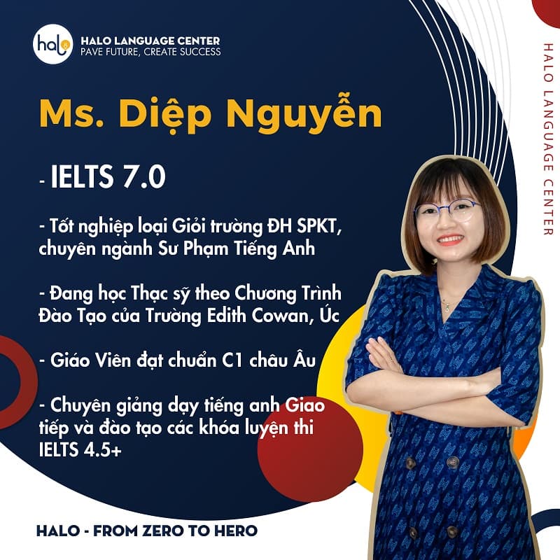 Giáo viên Luyện thi IELTS Nguyễn Thị Diệp