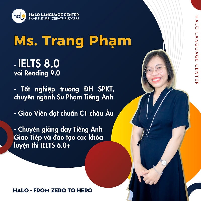 Giáo viên luyện thi IELTS Phạm Thị Thu Trang