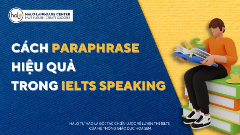 PHƯƠNG PHÁP PARAPHRASING THƯỜNG SỬ DỤNG TRONG IELTS SPEAKING