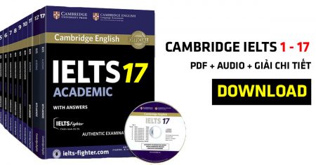 Cambridge IELTS 17 Audio + Transcript + PDF + giai chi tiet