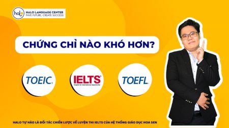Chứng chỉ nào khó hơn TOEIC, IELTS, TOEFL - Halo Language Center