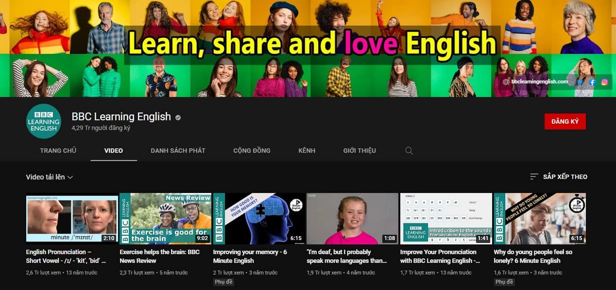 Top 5 Kênh Youtube Luyện Nghe IELTS Chất Lượng BBC Learning English