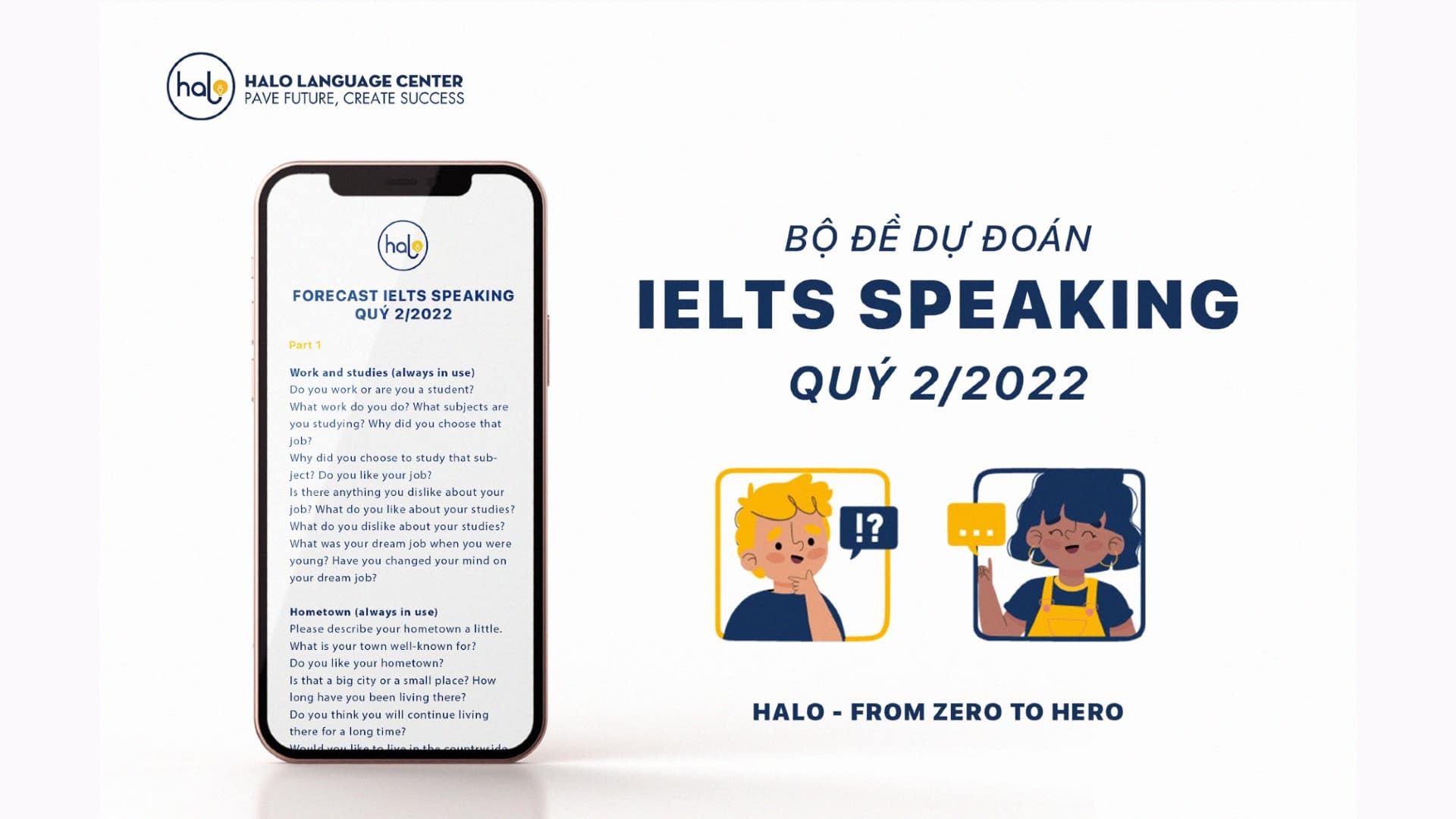 Forecast IELTS Speaking - Bộ Dự Đoán Đề IELTS Speaking Quý 2/2022