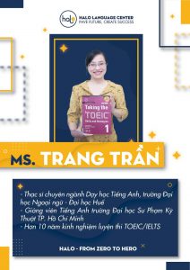 Giáo viên dạy IELTS Ms Trang Trần