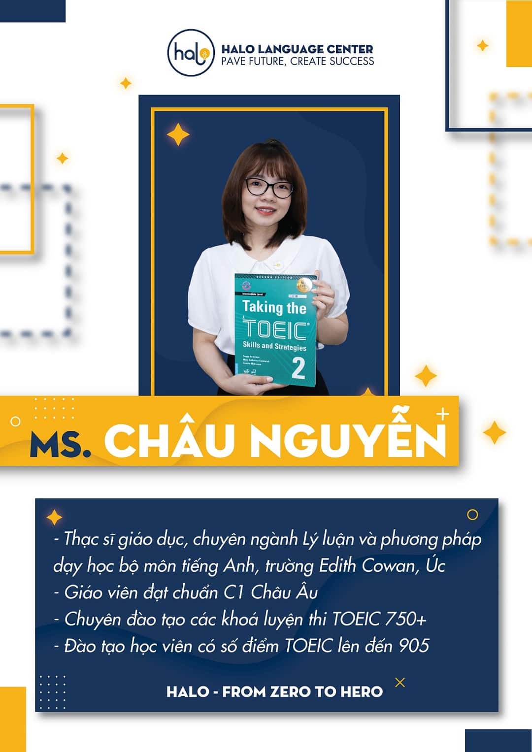 Giáo viên dạy TOEIC Ms Châu Nguyễn