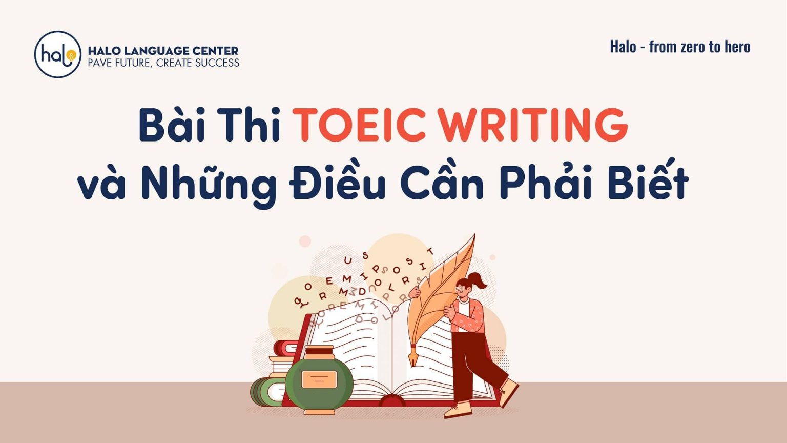 Bài Thi TOEIC WRITING và Những Điều Cần Biết