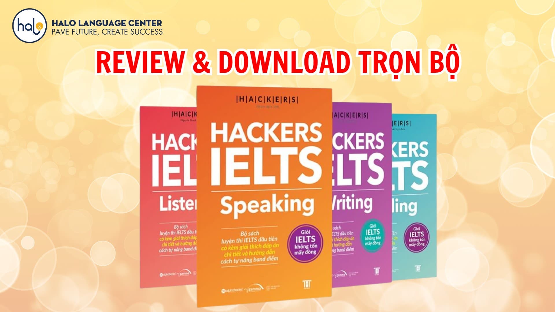 HACKERS IELTS trọn bộ 4 kỹ năng review và download (PDF + Audio)