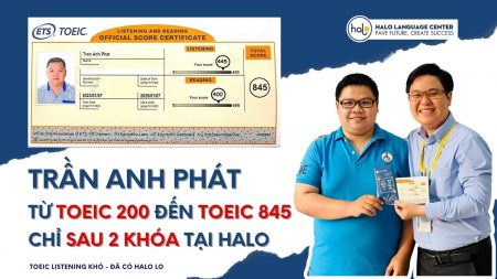 Trần Anh Phát TOEIC 845