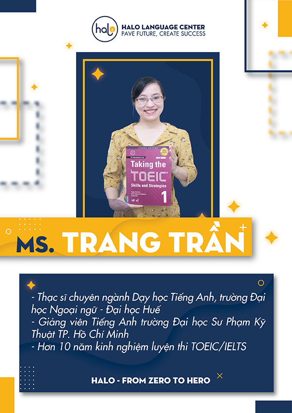 Giáo viên luyện thi IELTS Ms Trang Trần