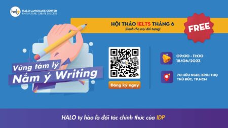 [Workshop IELTS] Vững Tâm Lý - Nắm Ý Writing | Anh Ngữ Halo