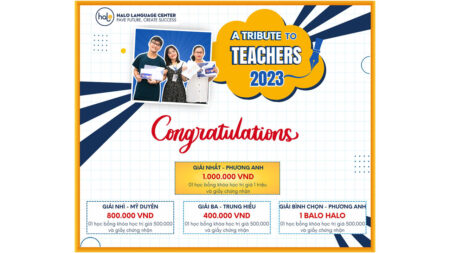 Công bố kết quả cuộc thi A Tribute To Teachers 2023