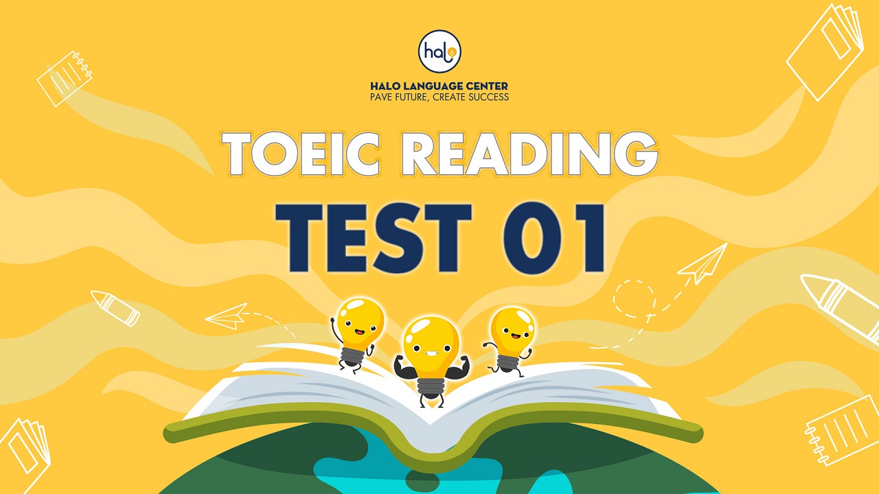 TOEIC Reading Online Test 1