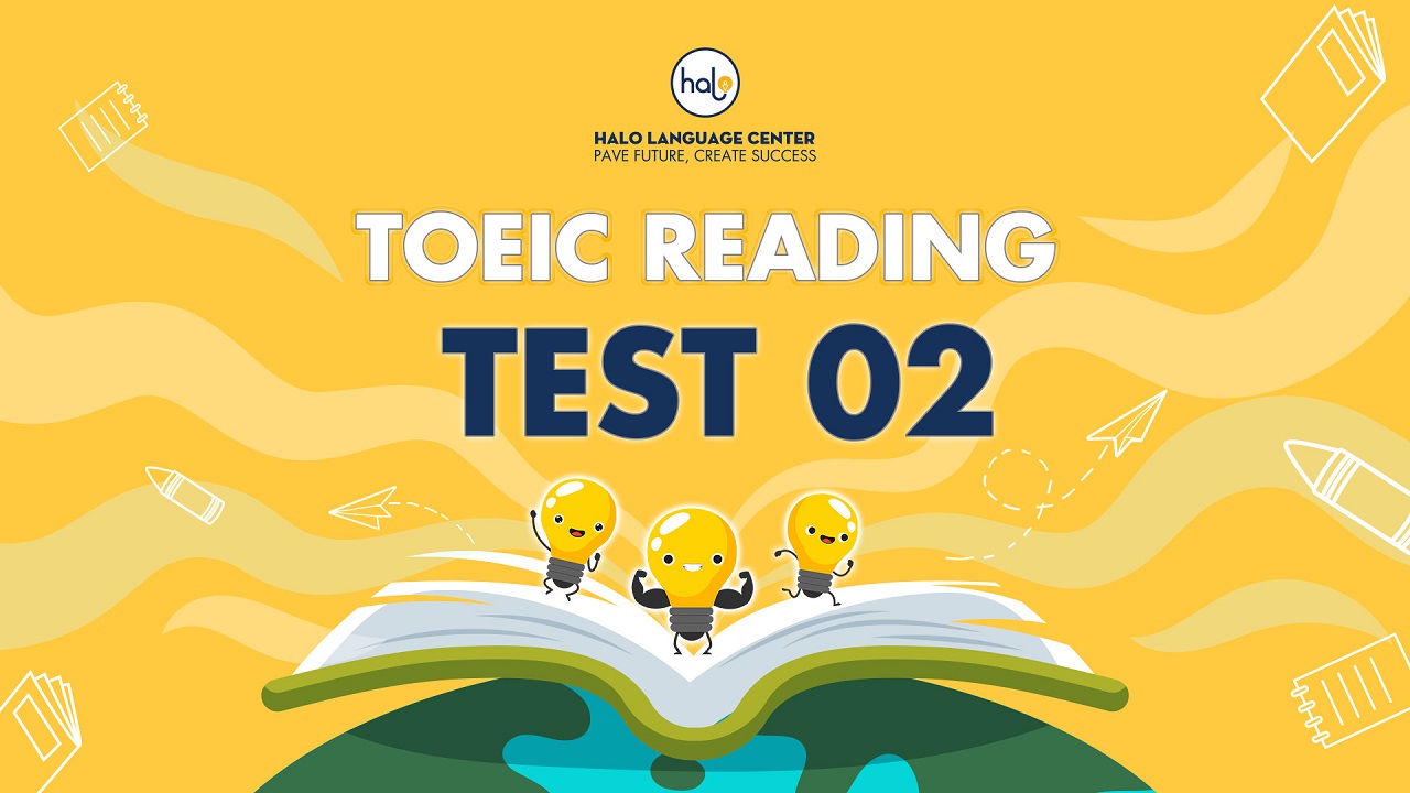 TOEIC Reading Online Test 2