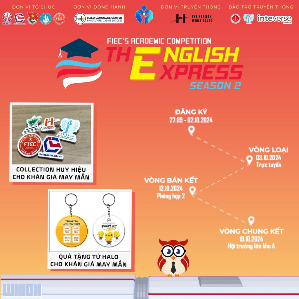 Timeline cuộc thi The English Express mùa 2