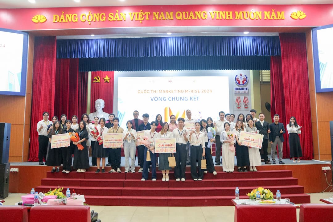 Đêm chung kết cuộc thi Marketing M-Rise 2024