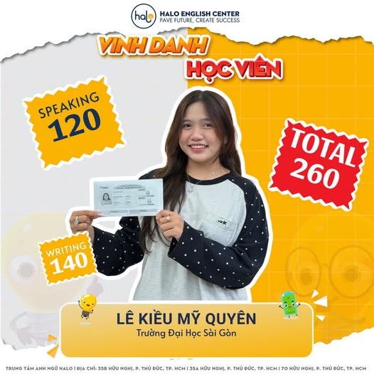 VINH DANH LÊ KIỀU MỸ QUYÊN