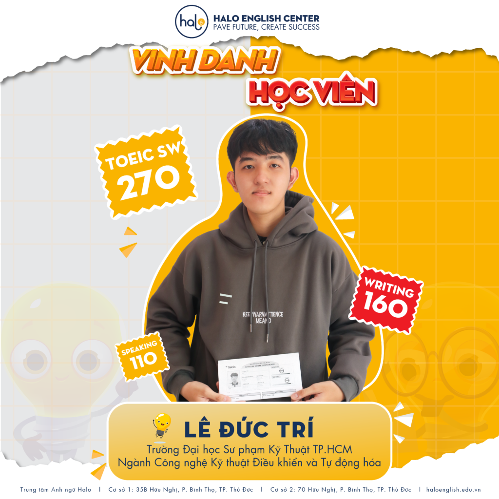 VINH DANH HỌC VIÊN ĐỨC TRÍ