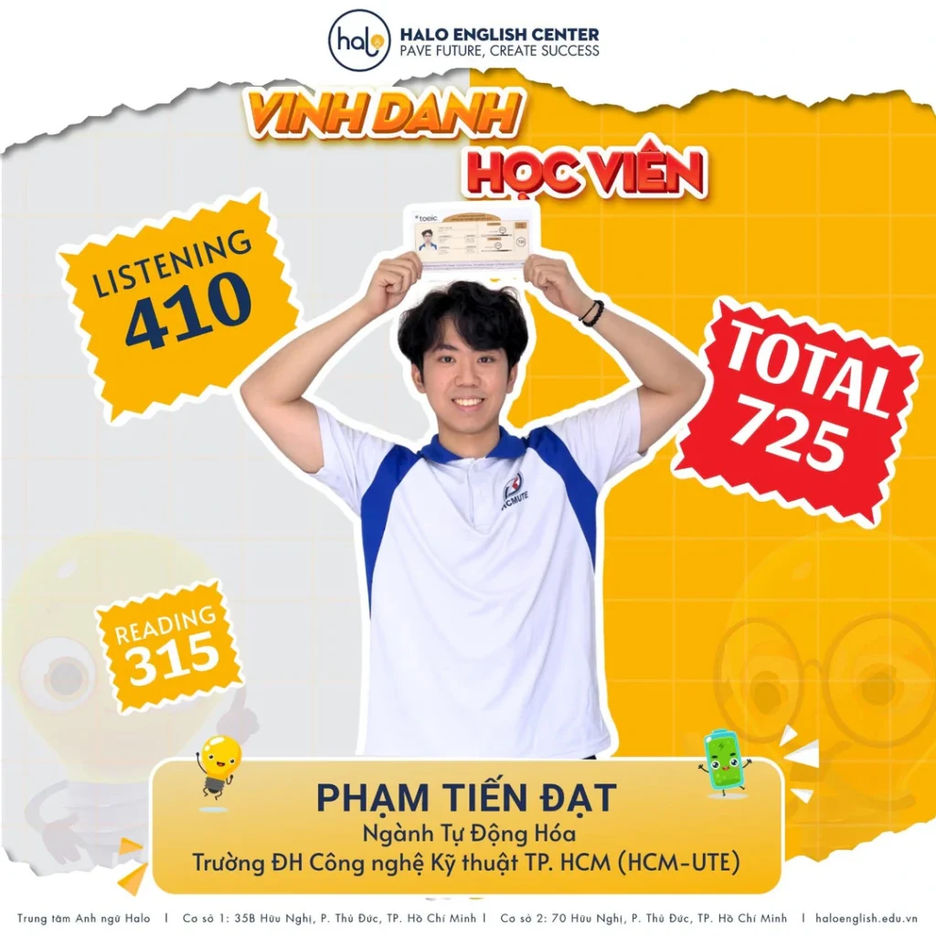 Vinh Danh Hoc Vien Pham Tien Dat